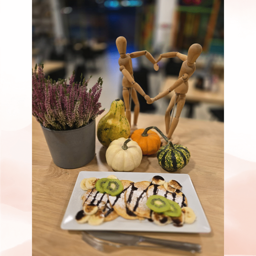 Deser Ciasto Pancakes w Kawiarni w Witawa Zabawa Gdynia Witomino